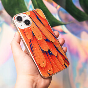 „Gold Glam“ dėklas, skirtas „Samsung Galaxy A25 5G“ (global), oranžinis - Image 11