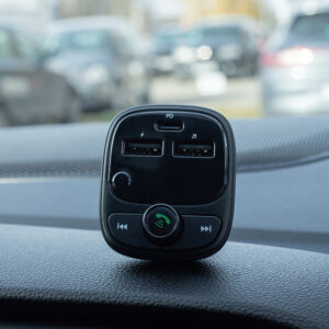 Forever FM siųstuvas BT 2 x USB-A 1 x USB-C PD 30W TR-370 juodas - Image 5