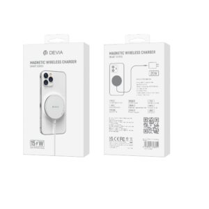 Devia belaidis įkroviklis Smart magnetinis 15W baltas - Image 4