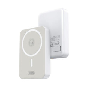 XO išorinė baterija magnetinė PR231 20W 10000mAh balta skirta MagSafe