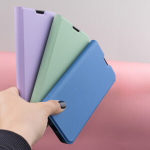 Išmanus minkštas dėklas Apple iPhone 16 Plus 6,7" šviesiai violetinis - Image 12