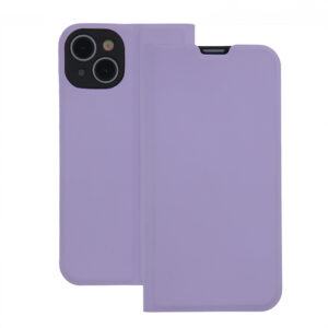 Išmanus minkštas dėklas Apple iPhone 16 Plus 6,7" šviesiai violetinis