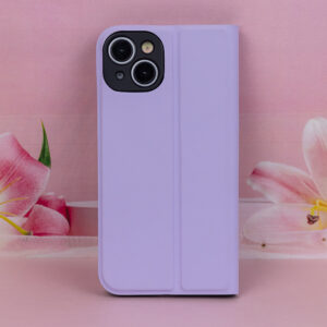 Išmanus minkštas dėklas Apple iPhone 16 Plus 6,7" šviesiai violetinis - Image 10