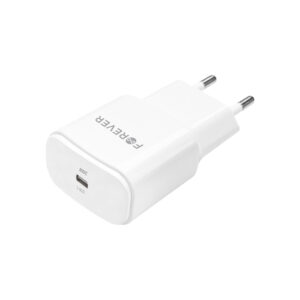 Forever TC-01-20C PD QC įkroviklis 1x USB-C 20W baltas - Image 2