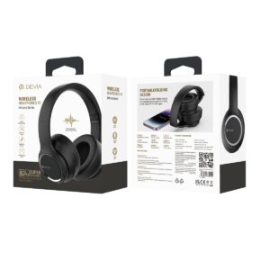 Devia Bluetooth ausinės Kintone juodos - Image 2