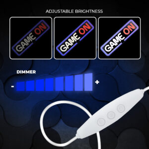 Neoninis PLEXI LED GAME ON daugiaspalvis FPNE23 Forever Light - Image 7