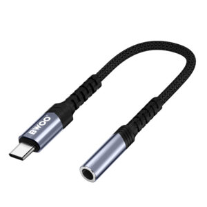 BWOO adapteris AUX 3.5mm - USB-C juodas BZ47 - Image 5