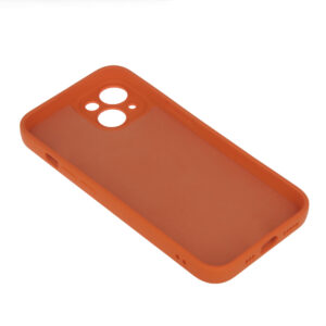 Silikoninis dėklas Xiaomi Redmi 13c 5G oranžinis - Image 4