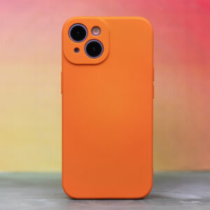 Silikoninis dėklas Xiaomi Redmi 13c 5G oranžinis - Image 5