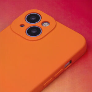 Silikoninis dėklas Xiaomi Redmi 13c 5G oranžinis - Image 6