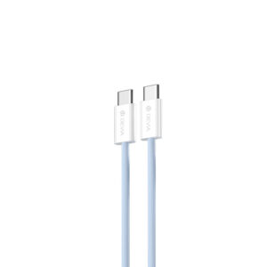 Devia laidas Smart EC325 PD USB-C - USB-C 1,0 m 60W 3A mėlynas - Image 2