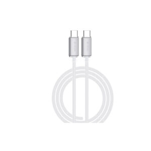 Devia laidas Extreme EC688 PD USB-C – USB-C 1,5 m 60W 3A baltas