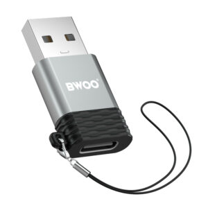 BWOO USB-C į USB adapteris pilkas OTG BZ-38 - Image 6