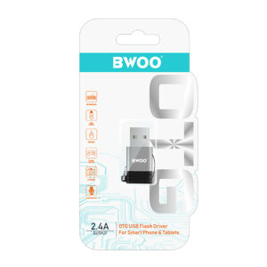 BWOO USB-C į USB adapteris pilkas OTG BZ-38 - Image 9