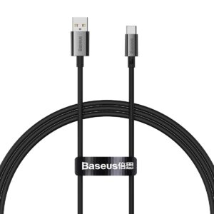Baseus laidas Superior USB - USB-C 1,0m juodas 100W