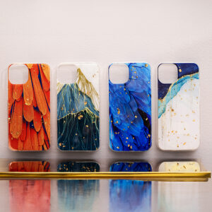 „Gold Glam“ dėklas, skirtas Samsung Galaxy A35 5G, mėlynas - Image 17