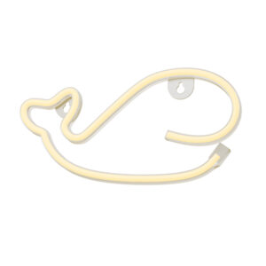 Neoninė LED lemputė BANGINIS šilta balta šikšnosparnis + USB FLNE09 Forever Light - Image 2