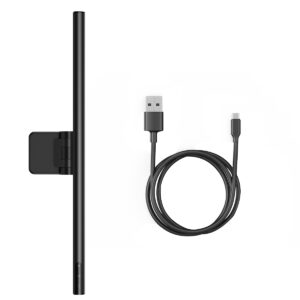 Baseus i-wok serijos USB asimetrinio šviesos šaltinio ekrano pakabinamas šviestuvas (Youth) juodas - Image 7