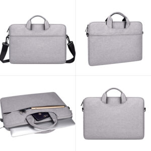 Devia nešiojamojo kompiuterio krepšys / MacBook krepšys Justyle 15,4'' pilkas - Image 6