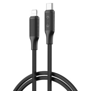 XO kabelis NB-Q265A PD USB-C - Lightning 1,0m 27W juodas