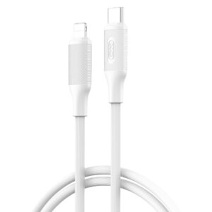 XO kabelis NB-Q265A PD USB-C - Lightning 1,0m 27W baltas