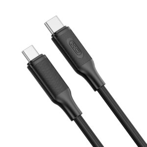 XO laidas NB-Q265B PD USB-C - USB-C 1,0m 60W juodas - Image 2