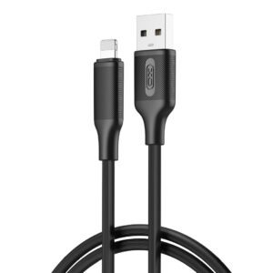 XO kabelis NB265 USB - Lightning 1,0m 2,4A juodas