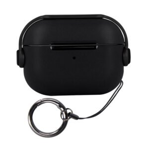 Dėklas Airpods / Airpods 2 ausinėms, juodas