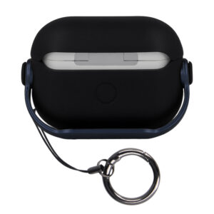 Dėklas Airpods / Airpods 2 ausinėms, juodas - Image 2