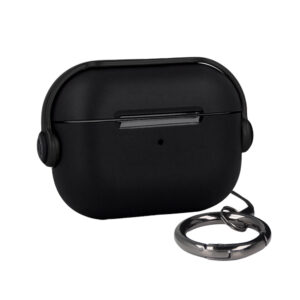 Dėklas Airpods / Airpods 2 ausinėms, juodas - Image 3