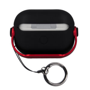Dėklas Airpods / Airpods 2 ausinėms, raudonas - Image 2