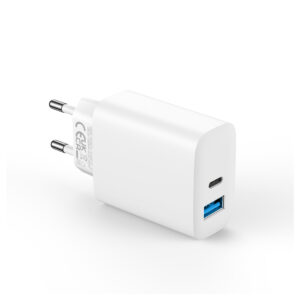 Forever TC-07-30AC PD QC įkroviklis 1x USB-C 1x USB 30W baltas + USB-C - USB-C laidas 60W - Image 6