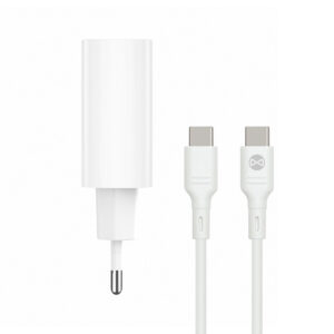 Forever TC-07-30AC PD QC įkroviklis 1x USB-C 1x USB 30W baltas + USB-C - USB-C laidas 60W - Image 7