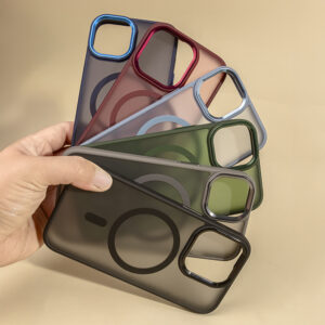 Frozen Mag dėklas Samsung Galaxy S24 FE tamsiai mėlynas - Image 12