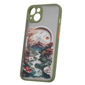 Itin madingas dėklas Samsung Galaxy A54 5G Travel green - Image 2
