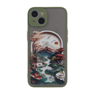 Itin madingas dėklas Apple iPhone 11 Travel green - Image 4