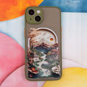 Itin madingas dėklas Apple iPhone 11 Travel green - Image 8