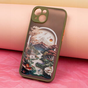 Itin madingas dėklas Apple iPhone 11 Travel green - Image 10