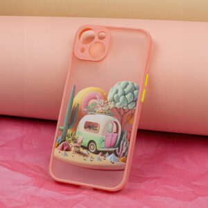 Itin madingas dėklas Apple iPhone 14 6,1" Travel pink - Image 12