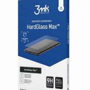 3MK HardGlass Max iPhone 15 Pro Max 6.7" black, Fullscreen Glass