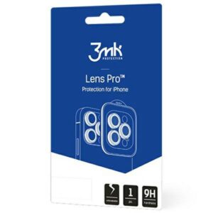 3MK Lens Protection Pro Apple iPhone 15 6.1" blue Camera lens protection with mounting frame 1