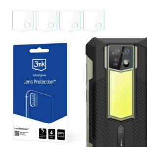 3MK Lens Protect Ulefone Armor 24 apsauginis stikliukas kamerai, 4 vnt.