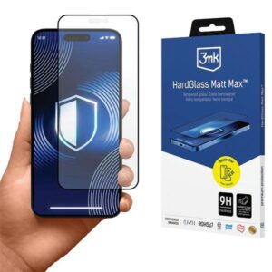 3MK HardGlass Matt Max Apple iPhone 16 Pro6.3"