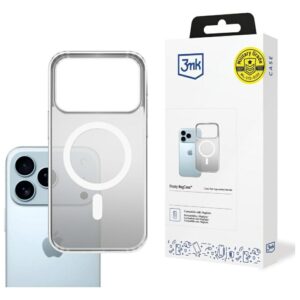Dėklas 3MK Frosty MagDėklas  skirtas Apple Apple iPhone 17 Pro baltos spalvos