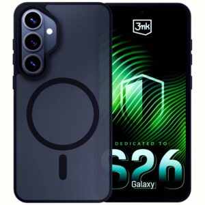 3MK Smoke MagDėklas Dėklas for Samsung Galaxy S26 Black - Image 4