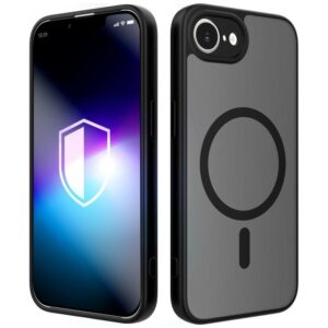 3MK Misty MagDėklas dėklas, skirtas iPhone 16e / 17e, juodos spalvos
