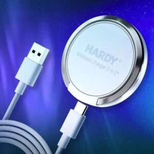 Accessories - 3mk Hardy Wireless Charger 2in1 15W White - Image 2