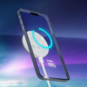 Accessories - 3mk Hardy Wireless Charger 2in1 15W White - Image 3