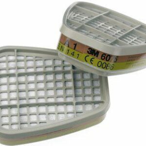 3M FILTRAS NUO DUJŲ IR GARŲ /2vnt... 3M6075 A1 FORMALDEHIDAS