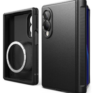 RINGKE ONYX FLAP MAGNETINIS MagSafe DĖKLAS Samsung Galaxy Z FOLD 8 JUODAS - Image 3